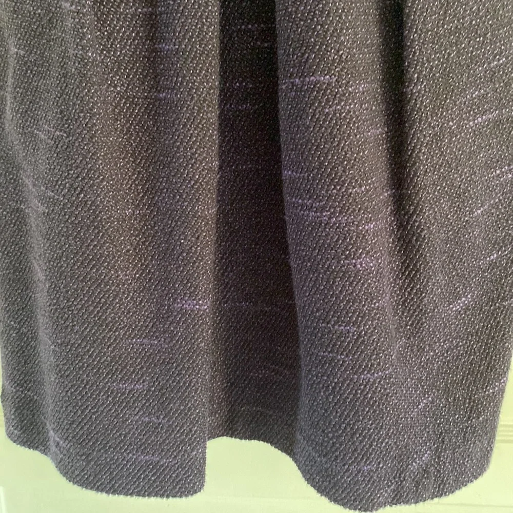 Shoshanna Purple Tweed Sleeveless Retro Fit and Flare Dress - size 6